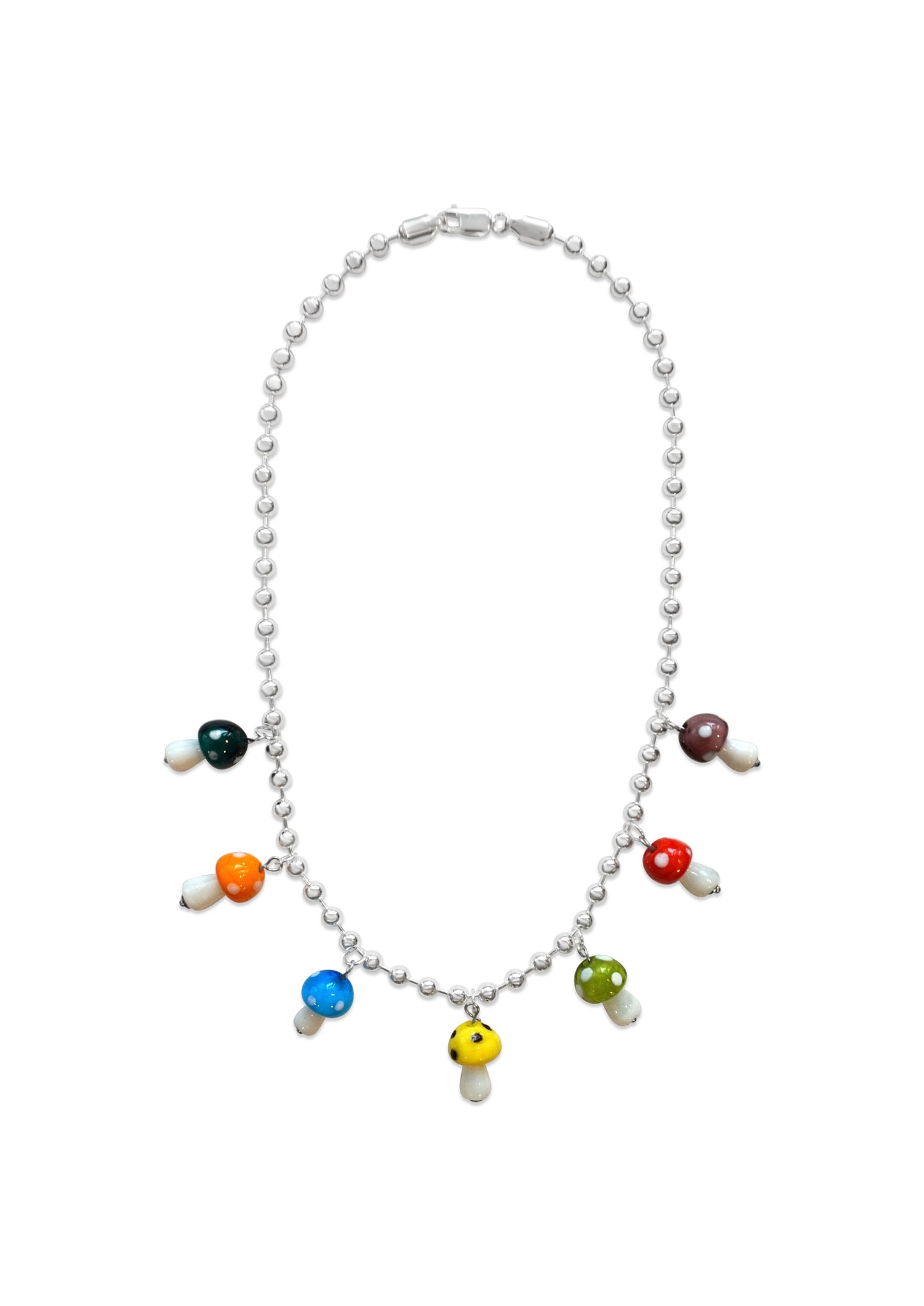 The Mushroom Charm Chain Necklace