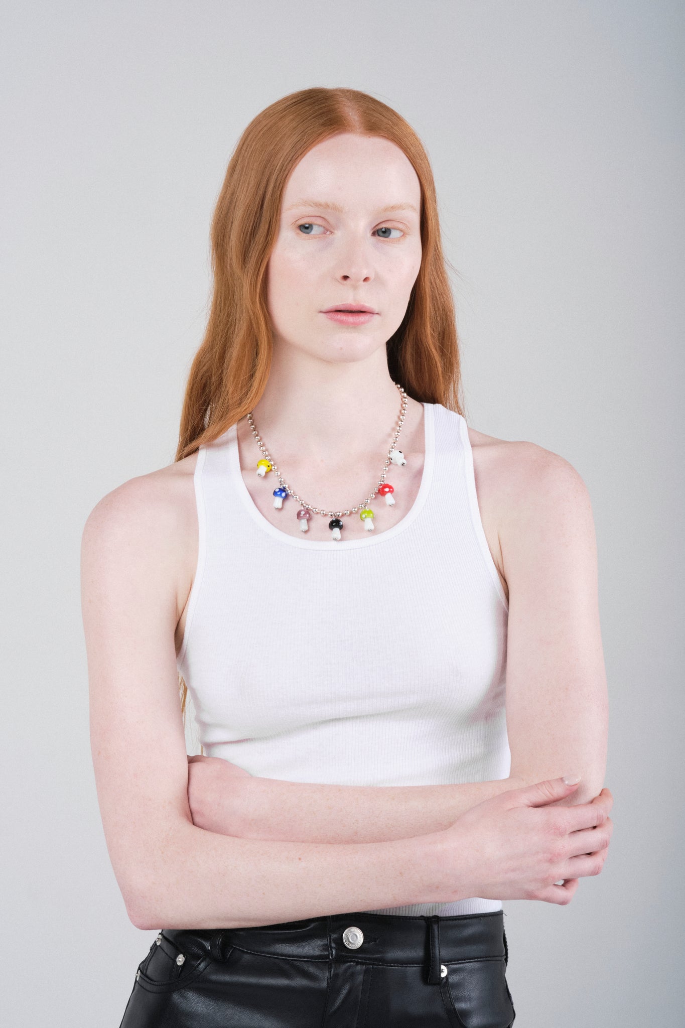 The Mushroom Charm Chain Necklace